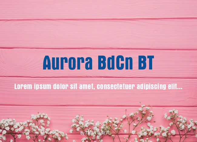 Aurora BdCn BT example